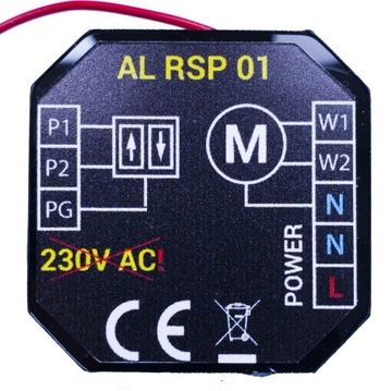 РАДИОПРИЕМНИК, КОНТРОЛЛЕР РОЛЬСТАВНИ AL-RSP 01