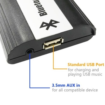 ЭМУЛЯТОР USB/AUX BLUETOOTH MP3-ЧЕЙНДЖЕРА TOYOTA
