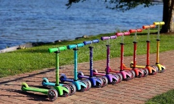 Самокат Mini Micro Deluxe / Оранжевый