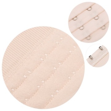 УДЛИНИТЕЛЬ ДЛЯ ЗАКРЫТИЯ БЮСТГАЛТЕРА, 3 РЯДА, БЕЛЫЕ ЖЕНСКИЕ ШЛЕПИНКИ ДЛЯ БЮСТГАЛТЕРА