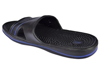 МАССАЖНЫЕ ШЛЕПКИ FAKIRKI ДЛЯ СТРОЙНЫХ НОГ BK размер 41