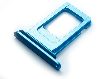 Szufladka tacka karty SIM iPhone XR NIEBIESKA