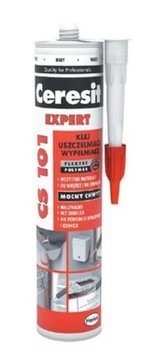 Klej uszczelniacz CERESIT CS 101 BIAŁY FLEXTEC