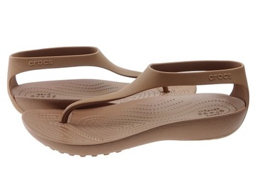 Crocs Serena Sexi Flip japonki 205468 brąz 42/43