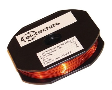 DRUT NAWOJOWY miedziany DN2E - 2,20mm - 100g - 2,8m