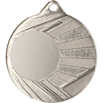 MEDAL SREBRNY Z MIEJSCEM NA WKLEJKĘ ME006/S