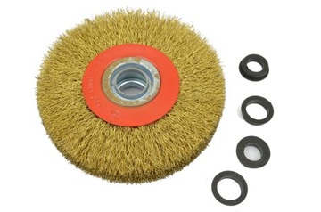 SZCZOTKA DRUCIANA tarcza szlifierka stołowa 125 mm