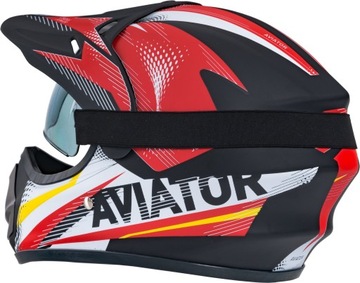 ДЕТСКИЙ КРЕСТОВЫЙ ШЛЕМ ЭНДУРО МОНСТР ОЧКИ BLENDA