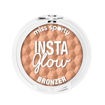 MISS SPORTY Insta Glow bronzer do twarzy 001