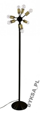 LAMPA METALOWA STOJĄCA NA 8 ŻARÓWEK WYS. 160cm