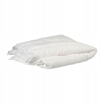 Ковдра дитяча ковдрочка для дитини для ліжечка 110x125 см біла IKEA Льон