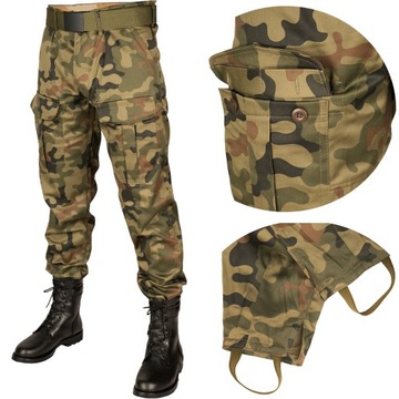 Spodnie Wojskowe GROM Oryginał Bojówki MORO r. XL