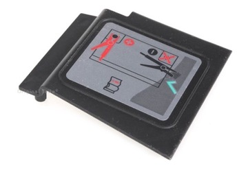 NAKŁADKA ZAŚLEPKA KLEMY AKUMULATORA PLUS MINUS