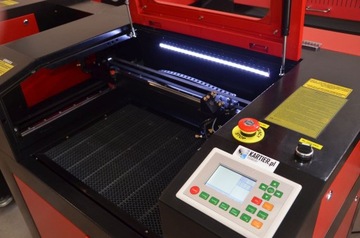 PLOTER LASEROWY CO2, 60x40, 60W, CW-3000, POKAZOWY
