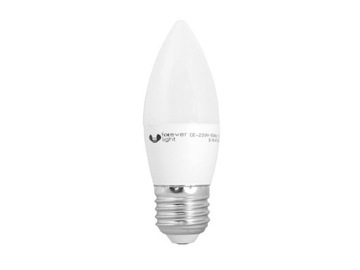 Żarówka LED TFO E27 C37 6W 230V białe neutralne
