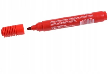 Marker permanentny czerwony Gold Flex 1 szt.