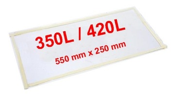 FOLIA OCHRONNA NA SZYBĘ DO PIASKARKI 220 350L 420L