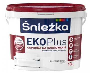 ŚNIEŻKA LATEKS EKO PLUS ODPORNA NA SZOROWANIE 3L