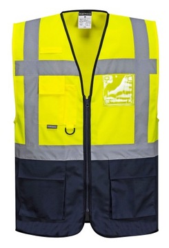 KAMIZELKA OSTRZEGAWCZA PORTWEST ROZMIAR 2XL