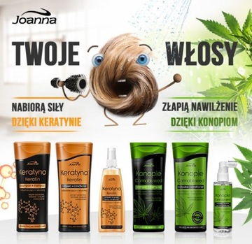 Joanna Konopie Увлажняющая маска для волос 150мл