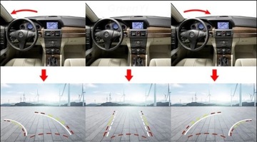 SKODA Камера заднего вида Octavia Superb Trajectory