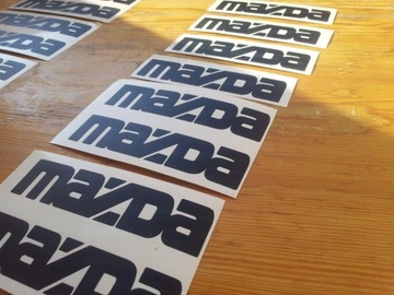 НАКЛЕЙКА НА ЗАДНИЙ ТОРМОЗНОЙ СУППОРТ MAZDA