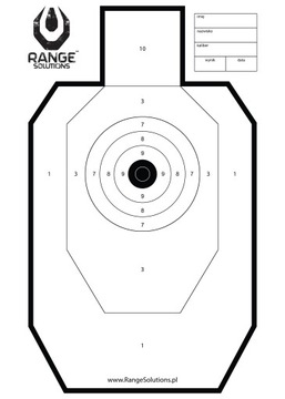 Tarcze strzeleckie Range 50szt