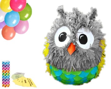 PINIATA Sowa Sówka Ptaszek z wypełnieniem PINATA