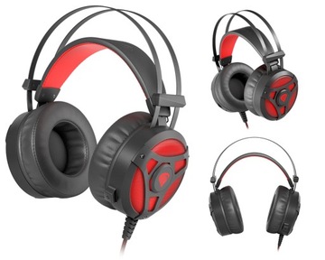 ИГРОВЫЕ НАУШНИКИ GENESIS NEON 360 С ПОДСВЕТКОЙ