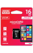 Karta microSDHC GOODRAM 16 GB 10CL do Raspberry Pi