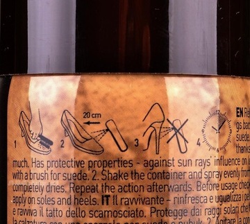 G12-64 ЧЕРНАЯ РЕСТАВРАЦИЯ ДЛЯ ЗАМШИ И ВЕЛЮРА НУБУК