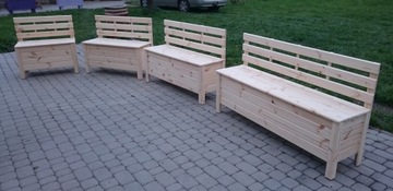 Скамейка деревянная, ствол S 150х50х40