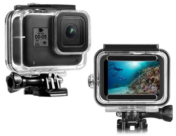 OBUDOWA wodoszczelna wodoodporna do GOPRO 8 BLACK