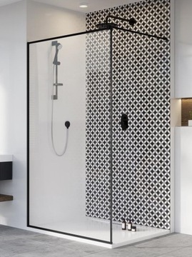 Кабина Walk-In Modo New Black II Frame 115 Radaway