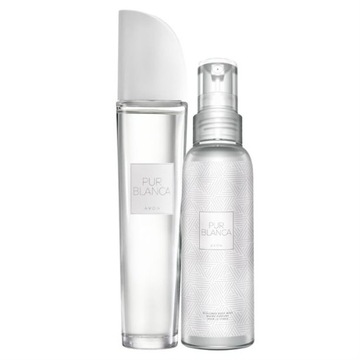 ZESTAW PUR BLANCA 50ml + MGIEŁKA 100 ml AVON