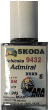 SKODA 9559 8B F7W АРКТИЧЕСКАЯ ЗЕЛЕНАЯ КРАСКА ПОДРЕШИВКА ARA