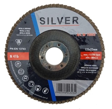 TARCZA LAMELKOWA LISTKOWA 125MM GR 60