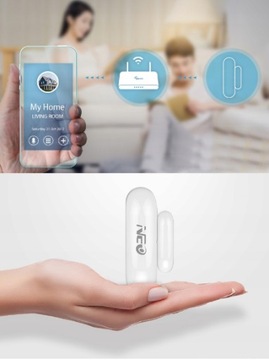 ДАТЧИК ОТКРЫТИЯ ДВЕРИ ОКНО WiFi ANDROID iOS TUYA