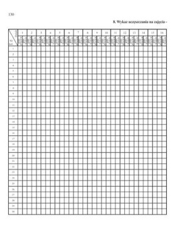 Дневник занятий детского сада МЕН-I/1 (почасовой)