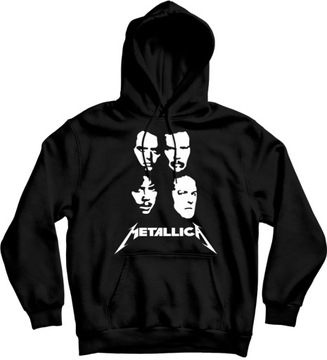 METALLICA Hetfield, Urlich bluza z kapturem r. M