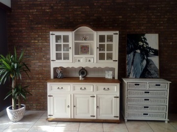 Комод New Blanca - побеленный, вощеный HACIENDA