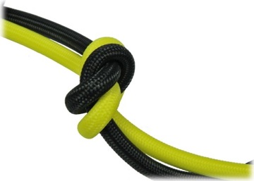 WĄŻ LP 1,20 M ŻÓŁTY PROFLEX, W OPLOCIE