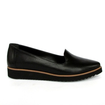 Балетки на танкетке, НАТУРАЛЬНАЯ КОЖА (114) 36