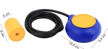 ПОПЛАВОВОЙ ВЫКЛЮЧАТЕЛЬ ДЛЯ КРУГЛОГО НАСОСА ДЛИНОЙ 2М