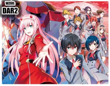 Podkładka anime pod mysz Darling in the FranXX