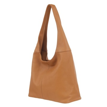 СУМКА ИЗ ИТАЛЬЯНСКОЙ КРАСНОЙ ВЕРБЛЮЖЬЕЙ КОЖИ VERA PELLE КОЖАНАЯ СУМКА-ШОППЕР