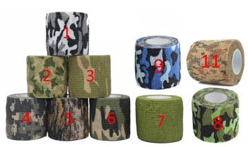 ЭЛАСТИЧНАЯ КАМУФЛЯЖНАЯ ЛЕНТА В РУЛОНЕ 004
