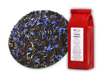 Herbata Czerwona Pu-Erh EARL GREY Niebieski (OT) (50g)