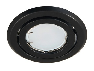 Передвижной галогенный светодиодный светильник, матово-черный литой