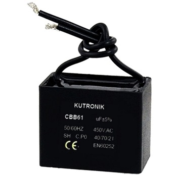 KONDENSATOR ROZRUCHOWY do silnika 4uF 450V CBB61